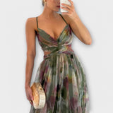 Nataša - Vestido Floral Fresco