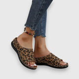 Tina – Sandálias de Leopardo