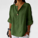 Célia - Blusa de Linho Casual
