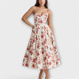 Mélie – Vestido de verão leve com detalhe de corpete