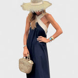 Sienna - Vestido com Decote Cruzado