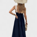 Sienna - Vestido com Decote Cruzado