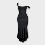 Renske - Vestido longo com corpete elegante e refinado