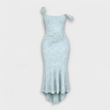 Renske - Vestido longo com corpete elegante e refinado