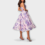 Casaco Midi de Chiffon Elegante
