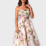 Casaco Midi de Chiffon Elegante