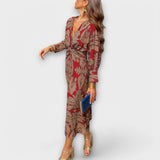Milada - Vestido Elegante com Mangas Longas