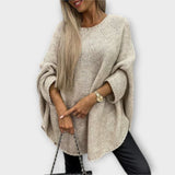 Isabelle - Pullover feminino estiloso com decote redondo