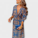 Milada - Vestido Elegante com Mangas Longas