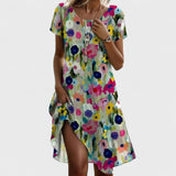 Eva - Vestido com Estampado Floral