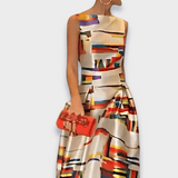 Babette - Vestido longo de tecido premium