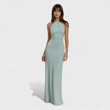 Elyna - Vestido com Decote Halter