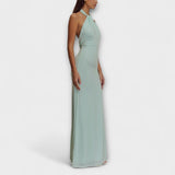 Lagune - Slinky Halter Maxi Vestido