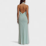 Lagune - Slinky Halter Maxi Vestido