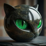 Gato Preto - Escultura Mística do Gato Preto