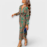 Milada - Vestido Elegante com Mangas Longas