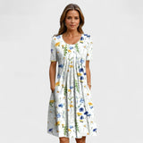 Simone - Vestido Elegante Floral