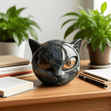 Gato Preto - Escultura Mística do Gato Preto