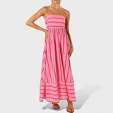 Rosa - Vestido de Verão Descontraído
