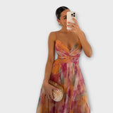 Nataša - Vestido Floral Fresco