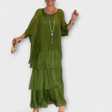 Evelyn - Vestido de chiffon elegante