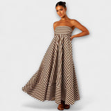 Vestido Maxi Rüsch Encanto Noturno