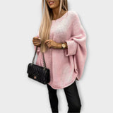 Isabelle - Pullover feminino estiloso com decote redondo