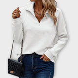 Vilja - Pullover com fecho de polo