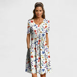 Simone - Vestido Elegante Floral
