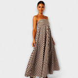 Vestido Maxi Rüsch Encanto Noturno