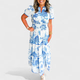 Tereza - Vestido Maxi Clássico