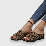 Tina – Sandálias de Leopardo