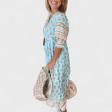 Luísa - Vestido Floral Elegante