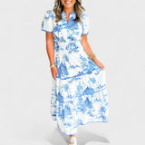 Tereza - Vestido Maxi Clássico