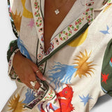 Stella - Conjunto feminino elegante de duas peças