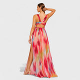 Lucie - Vestido Maxi Pintado