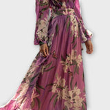 Casaco maxi elegante de alta qualidade