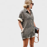 Anita - Vestido Leopardo Elegante