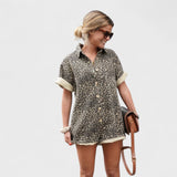 Anita - Vestido Leopardo Elegante