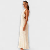 Adeline - Vestido Longo com Decote Halter