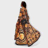 Vestido Envelope - Vestido Boho Feminino com Fenda