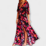Sabrina - Vestido longo de verão em estilo boho