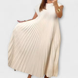 Zairelle – Vestido plissado elegante