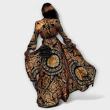 Vestido Envelope - Vestido Boho Feminino com Fenda