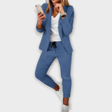 Sophia – Conjunto de blazer elegante e confortável