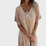 Ester - Vestido com Decote em V