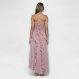 Elisia - Vestido longo elegante sem mangas