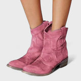 Elisabete - Botas em veludo