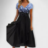 Lara - Vestido de noite em chiffon para senhora