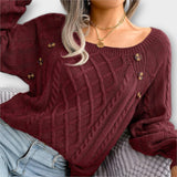 Malia - Sweater tricotado com botões